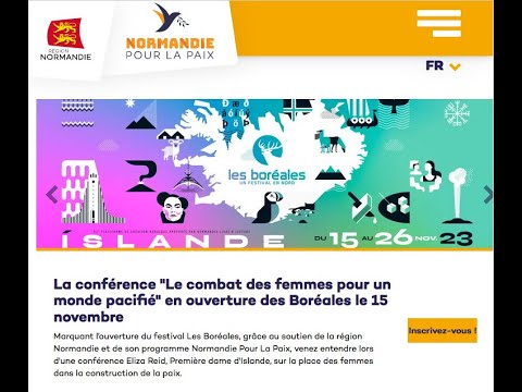Spot radio Normandie pour la Paix - Image de marque & branding