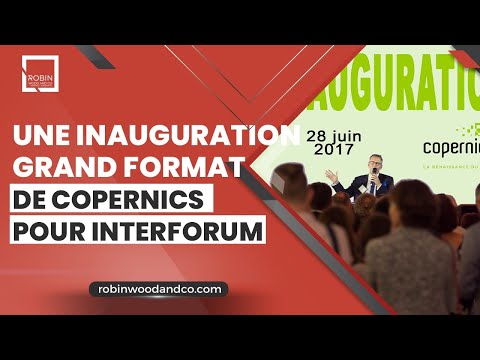 Inauguration de Copernics - INTERFORUM - Relations publiques (RP)