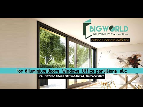 Aluminium windows & doors installation in Kampala - E-commerce