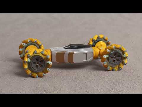 Toy car transformer animation - 3D