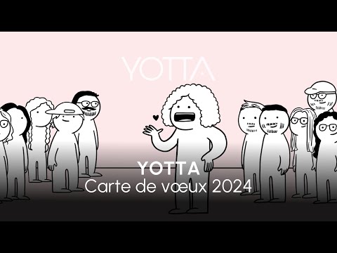 YOTTA : Carte de voeux 2024 - Identité Graphique
