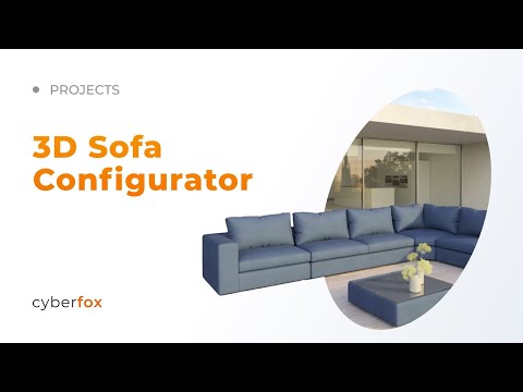 Sofa 3D Configurator - Web Applicatie