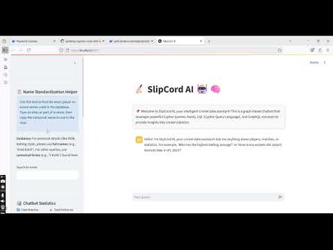 Slipcord AI (internal Project) - Intelligence Artificielle