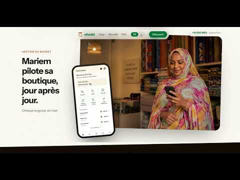Plateforme de campagne digitale EHSABI pour ORABANK Mauritanie - Branding y posicionamiento de marca