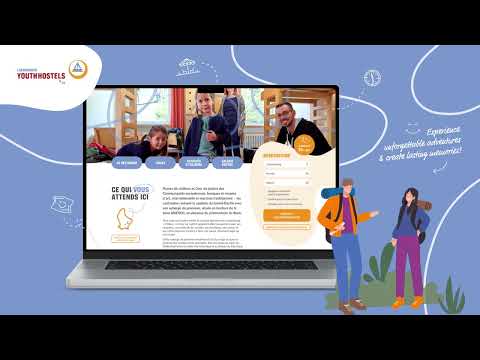 Youth Hostel: A Brand New Adventure! - Website Creation