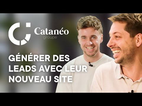 Catanéo - Refonte de site web - Création de site internet