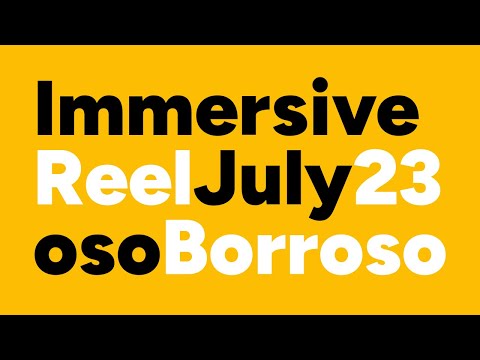 osoBorroso | Best Immersive Projects - Innovazione