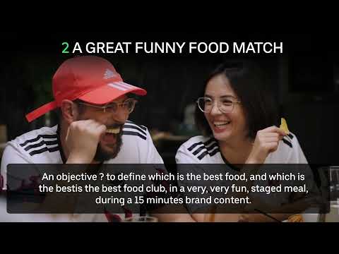Uber Eats - "Food Match - Marketing d'influence