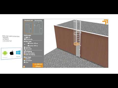 Holland Ladders -  3D Configurator - Web Application