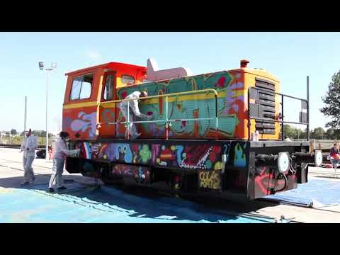 Atelier d'initiation au Street Art sur une locomotive - Eventos