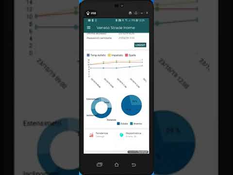 App mobile per Monitoraggio Ponti e Viadotti - App móvil