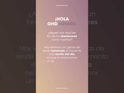 GHD social media content - Redes Sociales
